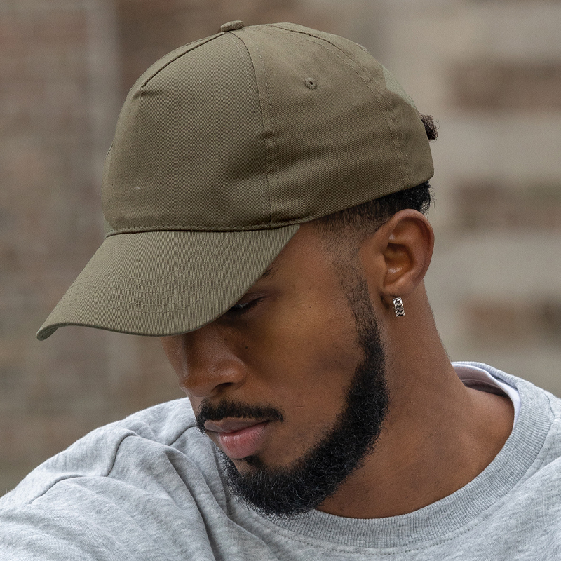 5-panel cap recycled cotton - Image 4