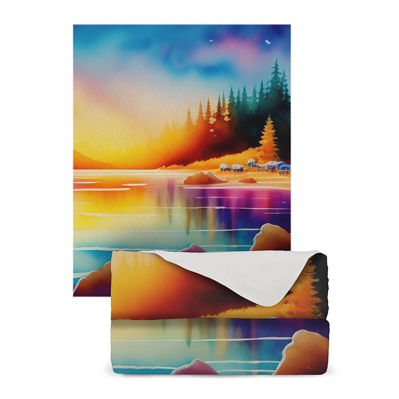 RPET fleece blanket - Image 4