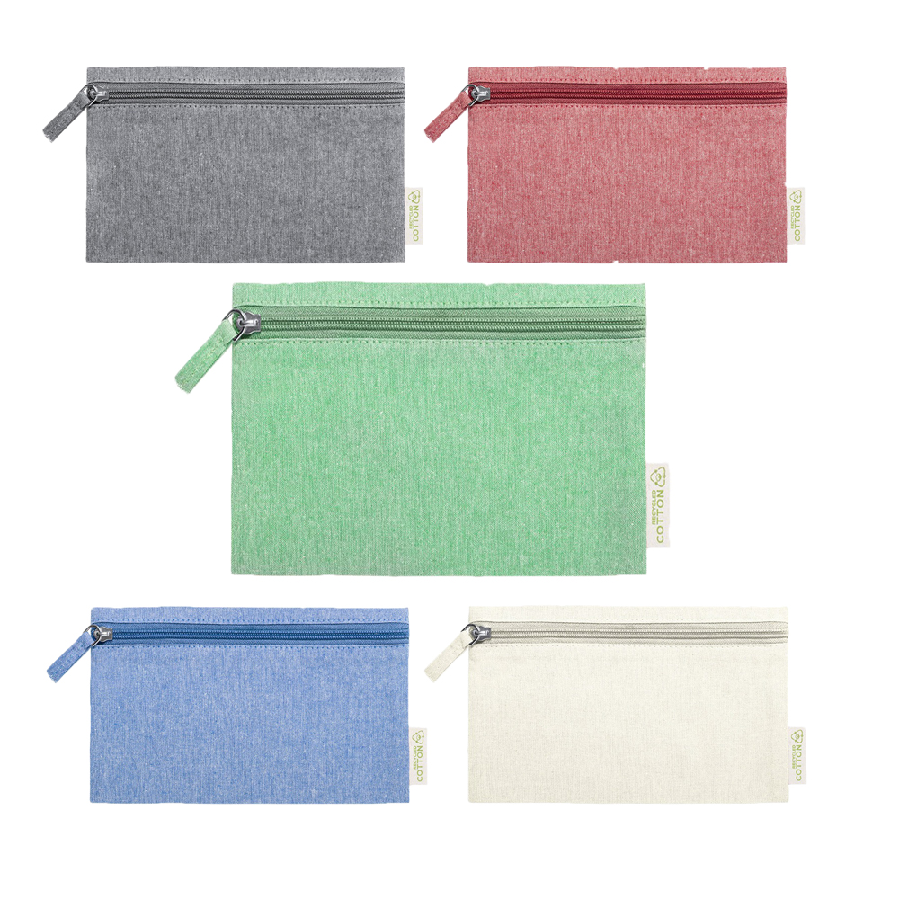 Toilet bag recycled cotton