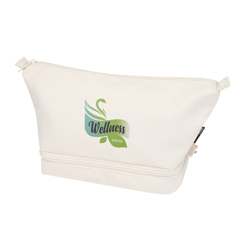 Recycled travel toiletry bag - Image 2