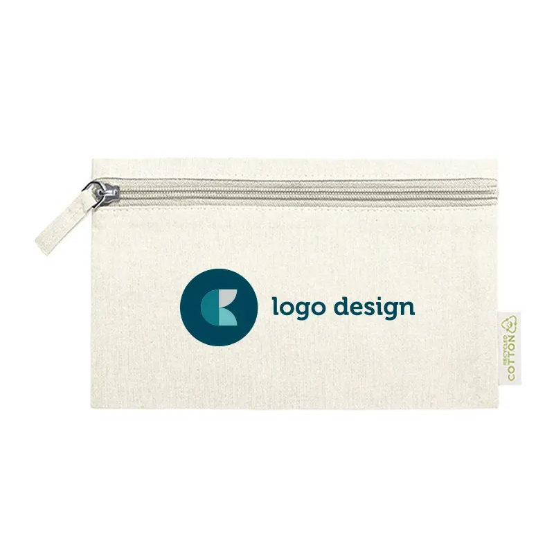 Toilet bag recycled cotton
