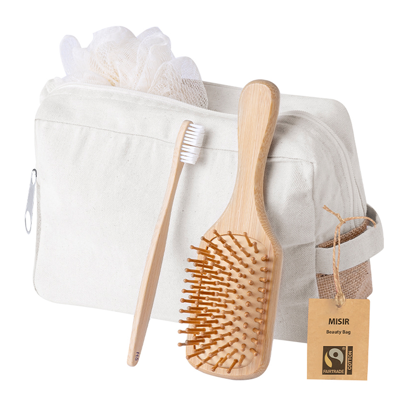 Fairtrade cotton toiletry bag - Image 4
