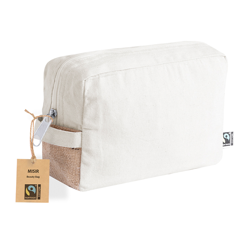 Fairtrade cotton toiletry bag - Image 3