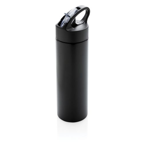 Stainless steel water bottle with sports cap - Image 4
