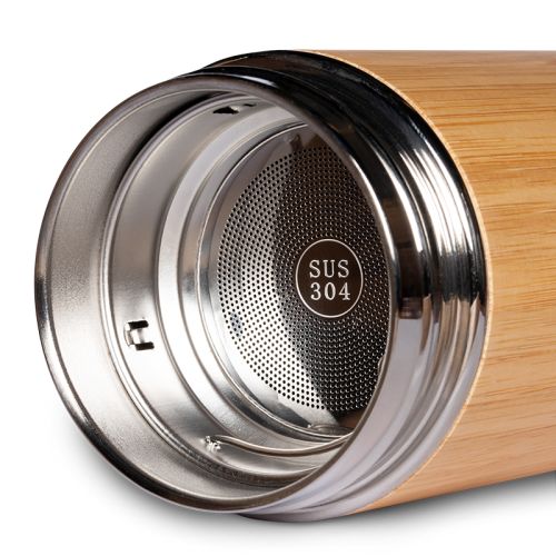 Retulp bamboo thermos bottle - Image 4