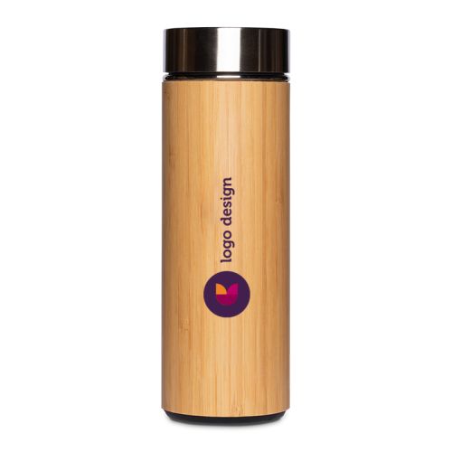 Retulp bamboo thermos bottle - Image 1