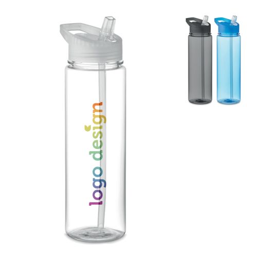 Bottle with foldable mouthpiece - Image 1