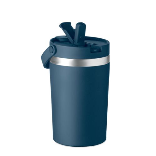 Double-Walled Tumbler with Straw - Image 2