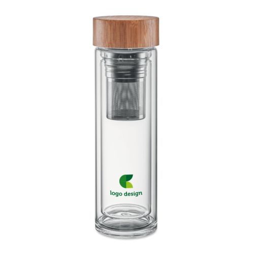 Bamboo water bottle - Image 1