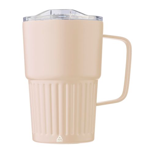 Recycled stainless steel travel mug - Image 2