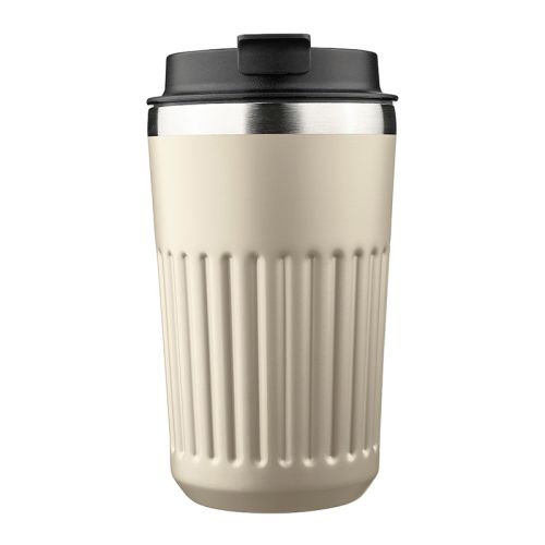 Travel mug recycled stainless steel - Image 2