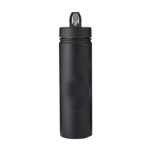 Stainless steel water bottle with sports cap - Image 4