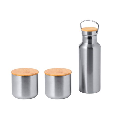 Thermos bottle with cups - Image 2