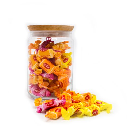 Glass jar with sweets - Image 2