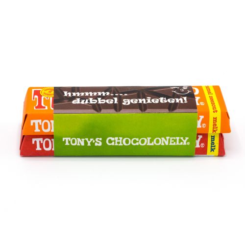 Tony's Chocolonely 50 gr. double - Image 1