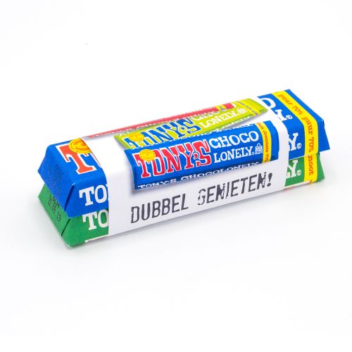 Tony's Chocolonely 50 gr. double - Image 2