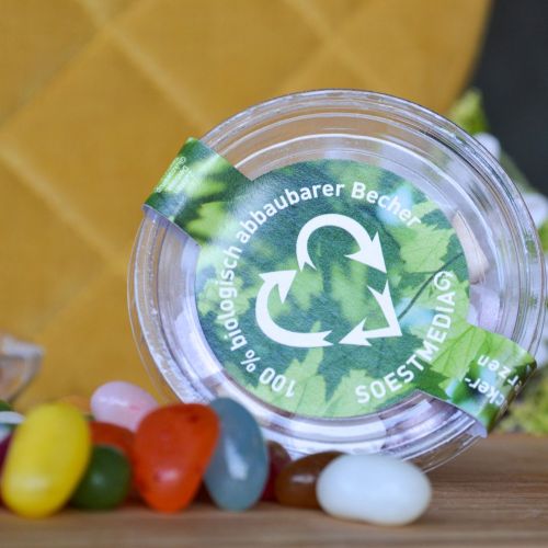Candy cup bioplastic small - Image 3