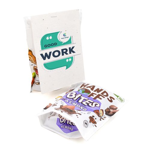 Hands Off bites with seed paper card - Image 1