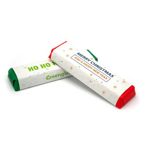 Tony's Chocolonely (50 gr.) seed paper wrapper | Christmas - Image 1