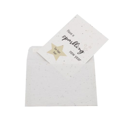 Christmas card seed paper A6 - Image 4
