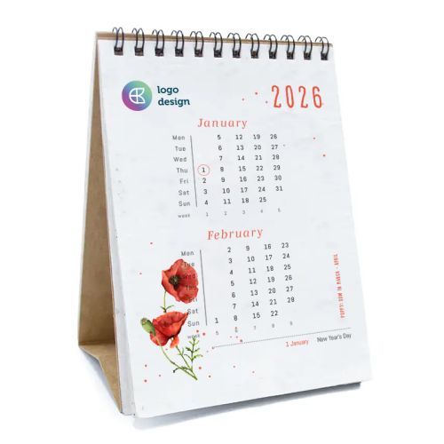 Seed paper calendar A6 - Image 1