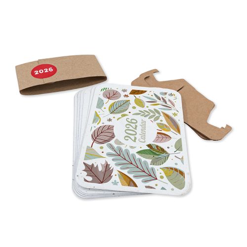 Seed paper calendar on stand - Image 2