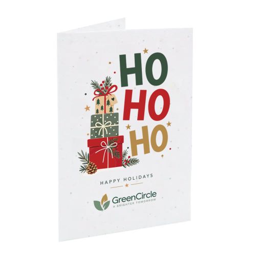 Seed paper Christmas card A5 - Image 1