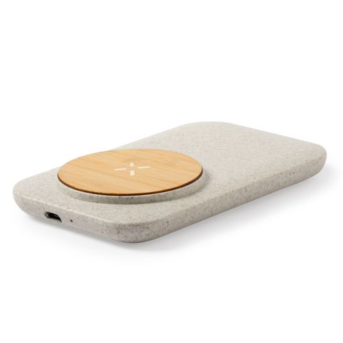 Wireless charger made of wheat straw - Image 3