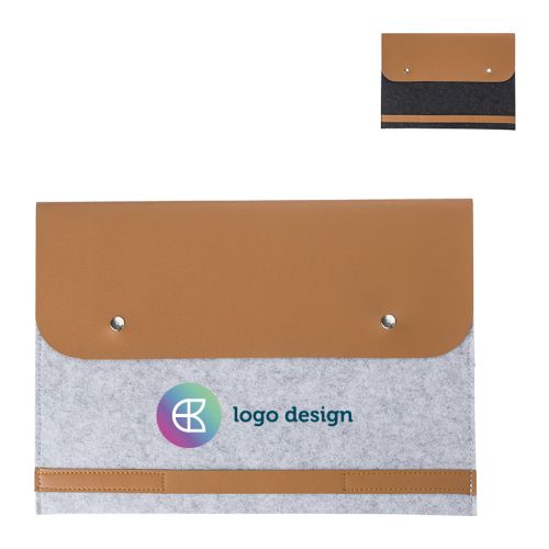 Laptop pouch RPET felt - Image 1