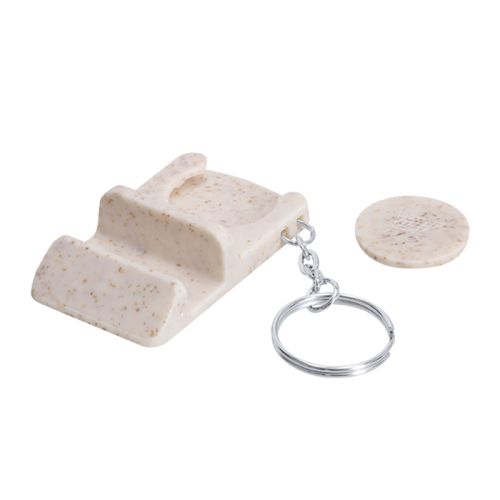 Keyring with trolley coin - Image 3