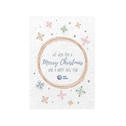 Seed paper A6 Christmas card | 200 gsm - Image 2