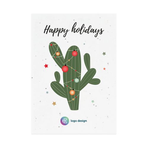 Christmas card seed paper A5 - Image 6
