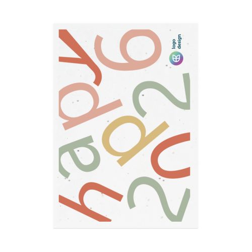 Christmas card seed paper A5 - Image 3