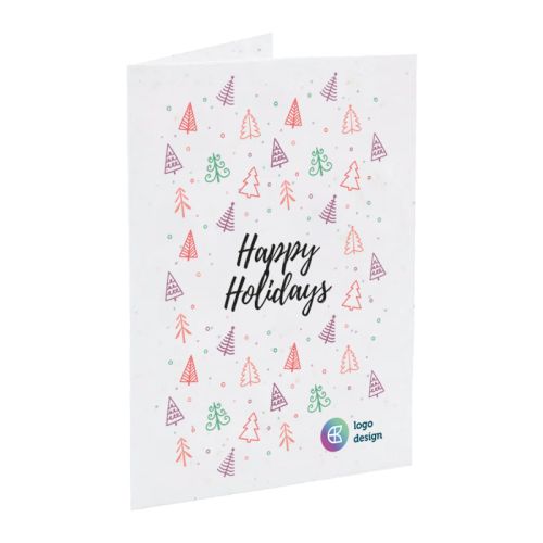 Seed paper Christmas card A5 - Image 1