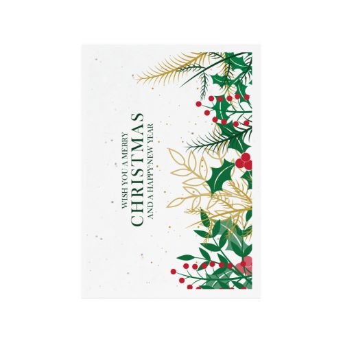 Christmas card seed paper A6 - Image 7