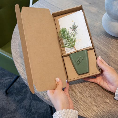 Tree gift in box with logo | Christmas - Image 2