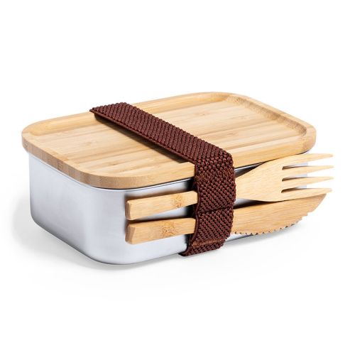 Lunchbox bamboo and stainless steel - Image 2