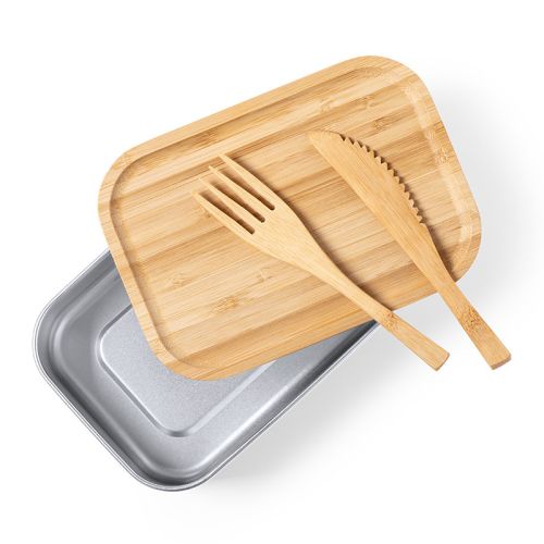 Lunchbox bamboo and stainless steel - Image 3