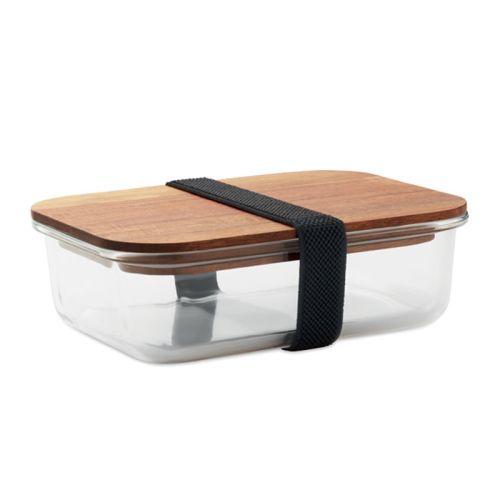 Lunchbox glass with wooden lid - Image 3