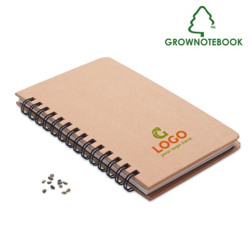Notebook with seeds - Image 1