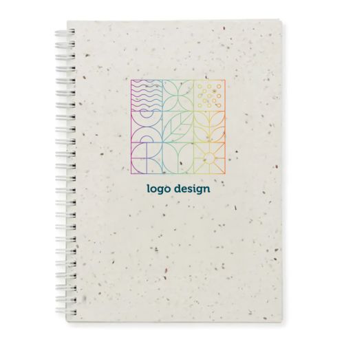 A5 seed paper notebook - Image 1