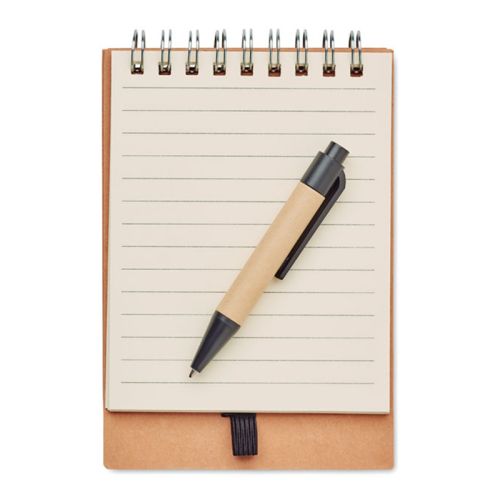 Recycled notebook with notepad - Image 4