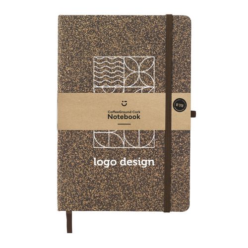 Notebook coffee grounds A5 - Image 1