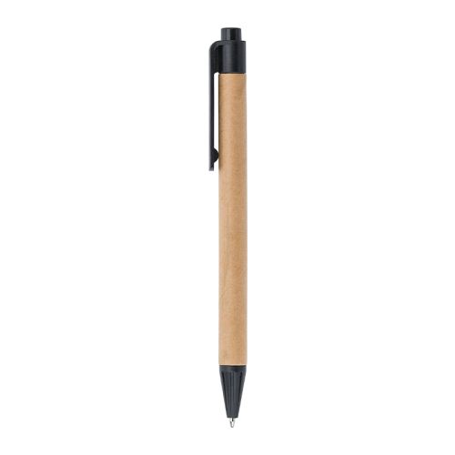 Bamboo notebook with sticky notes