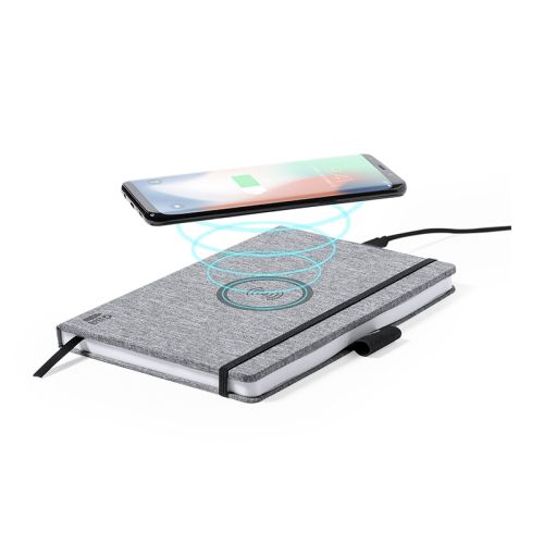 RPET notebook with charger - Image 5