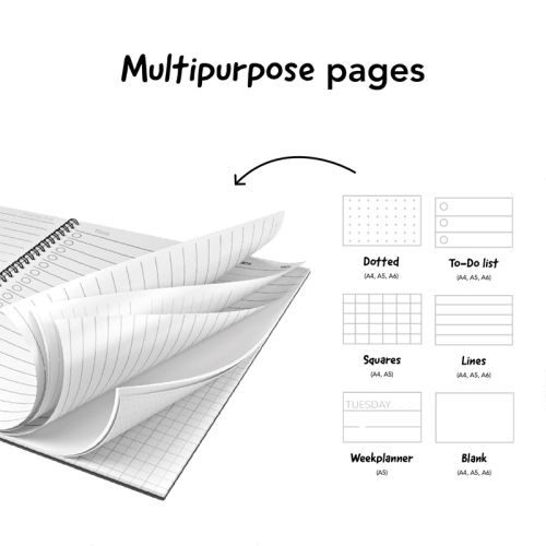 MOYU luxury notebook A5 - Image 4