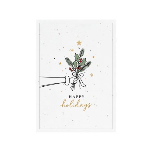 Christmas card seed paper A6 - Image 2