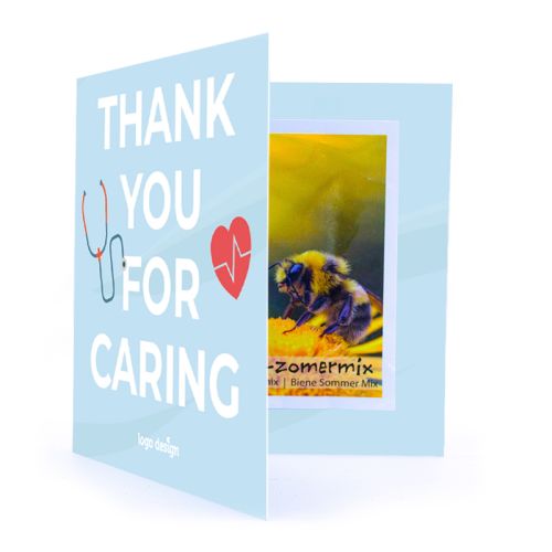 Card with seed packet - Image 1