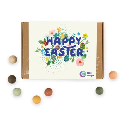 Coloured seed bombs Easter gift - Image 1