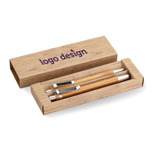 Bamboo pen set - Image 1